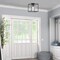Designers Fountain 10in Kew Gardens 1-Light Matte Black Ceiling Light Semi Flush Mount D260M-SF-MB - alternate 2